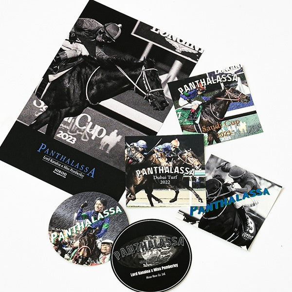 【HORSE GOODS net】パンサラッサ・ステッカーA