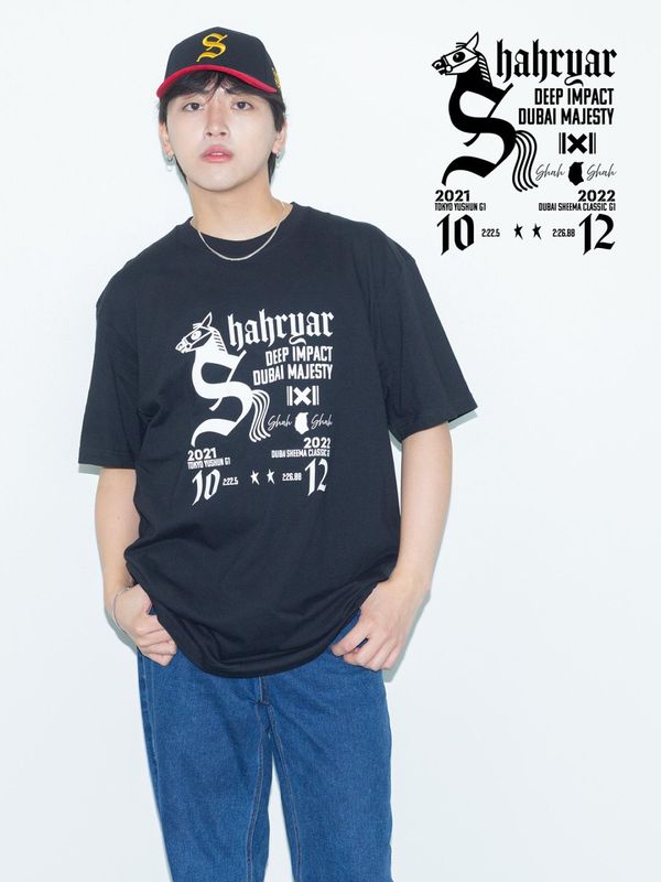 シャフリヤール・Tシャツ(黒)