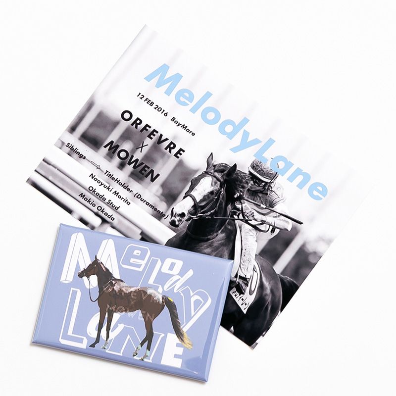 【HORSE GOODS net】メロディーレーン・マグネット