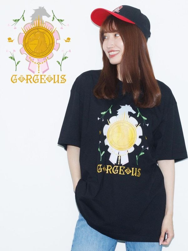 ゴージャス・Tシャツ(黒)
