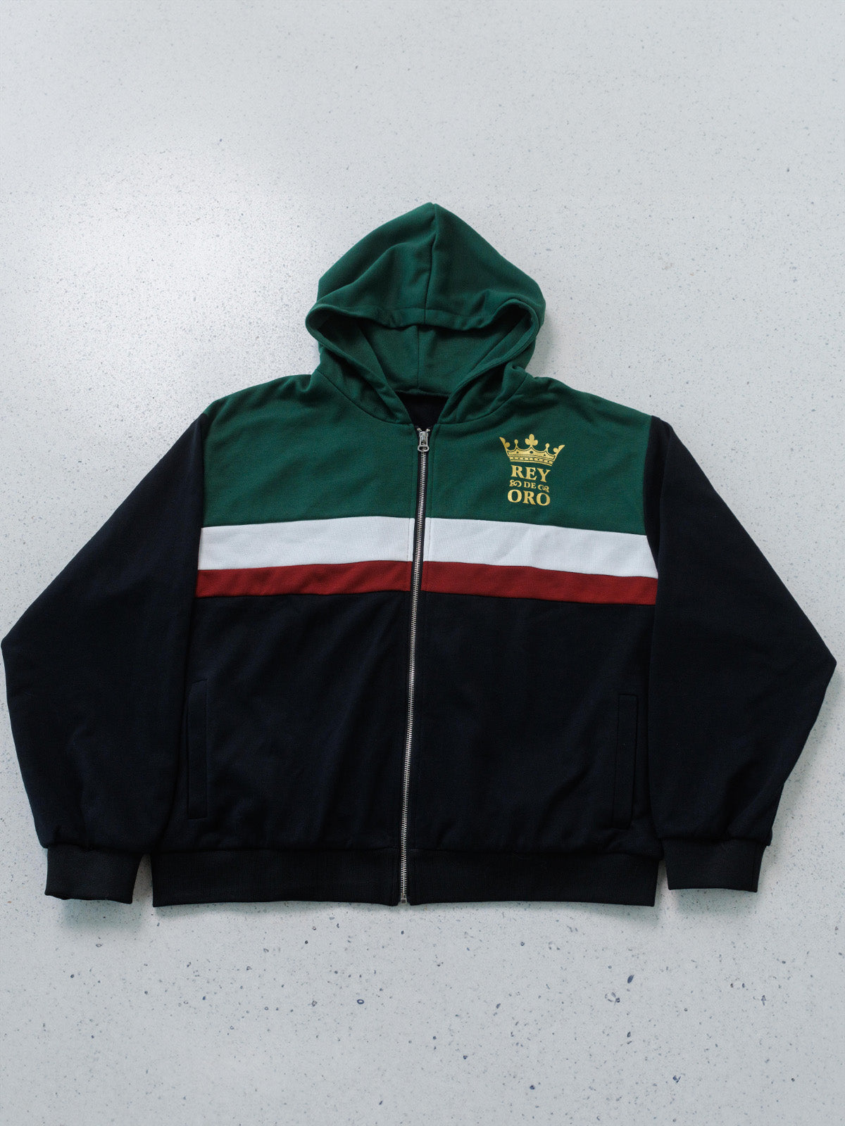 レイデオロ・ジップアップパーカー