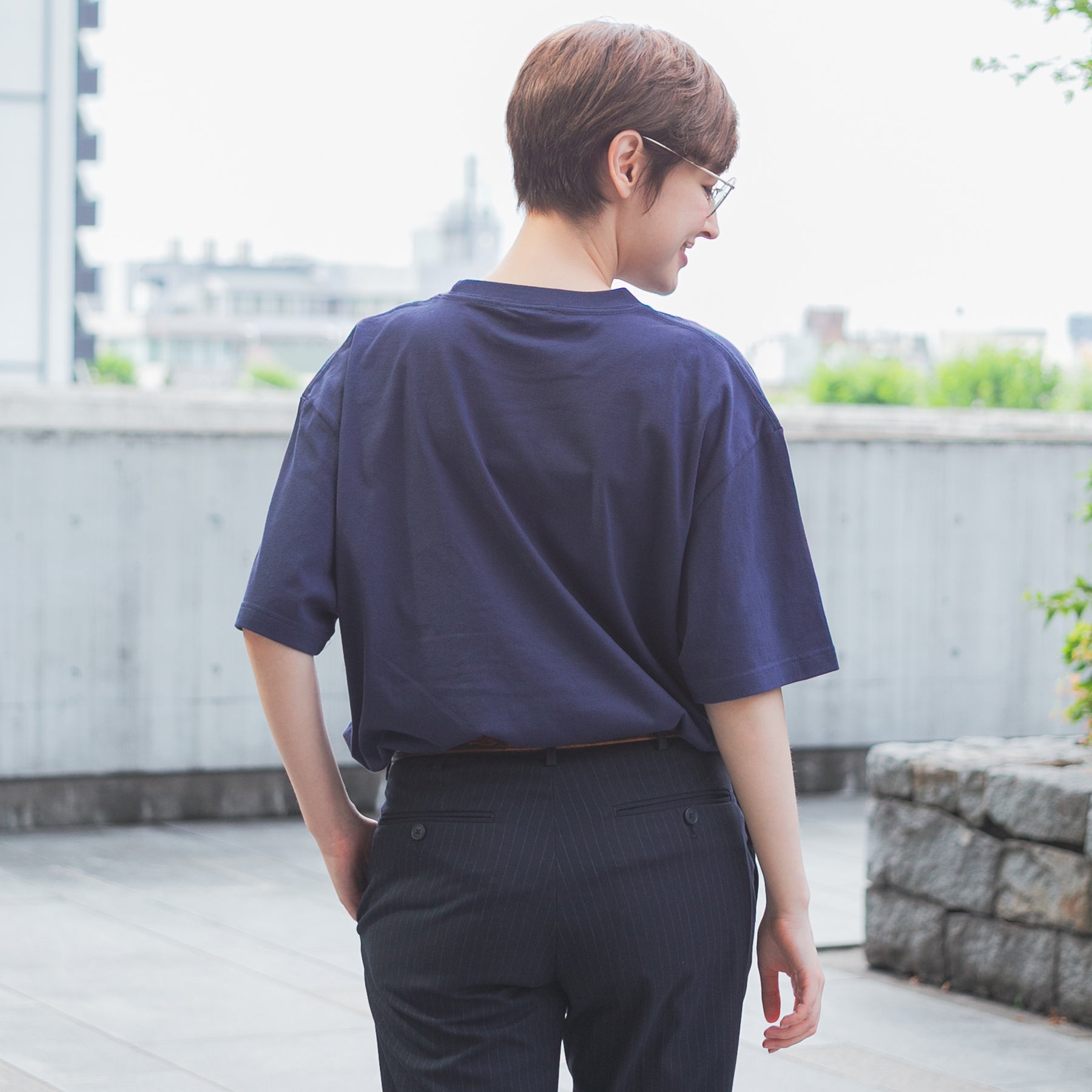 【HORSE GOODS net】ハヤヤッコ・Tシャツ1(ネイビー)