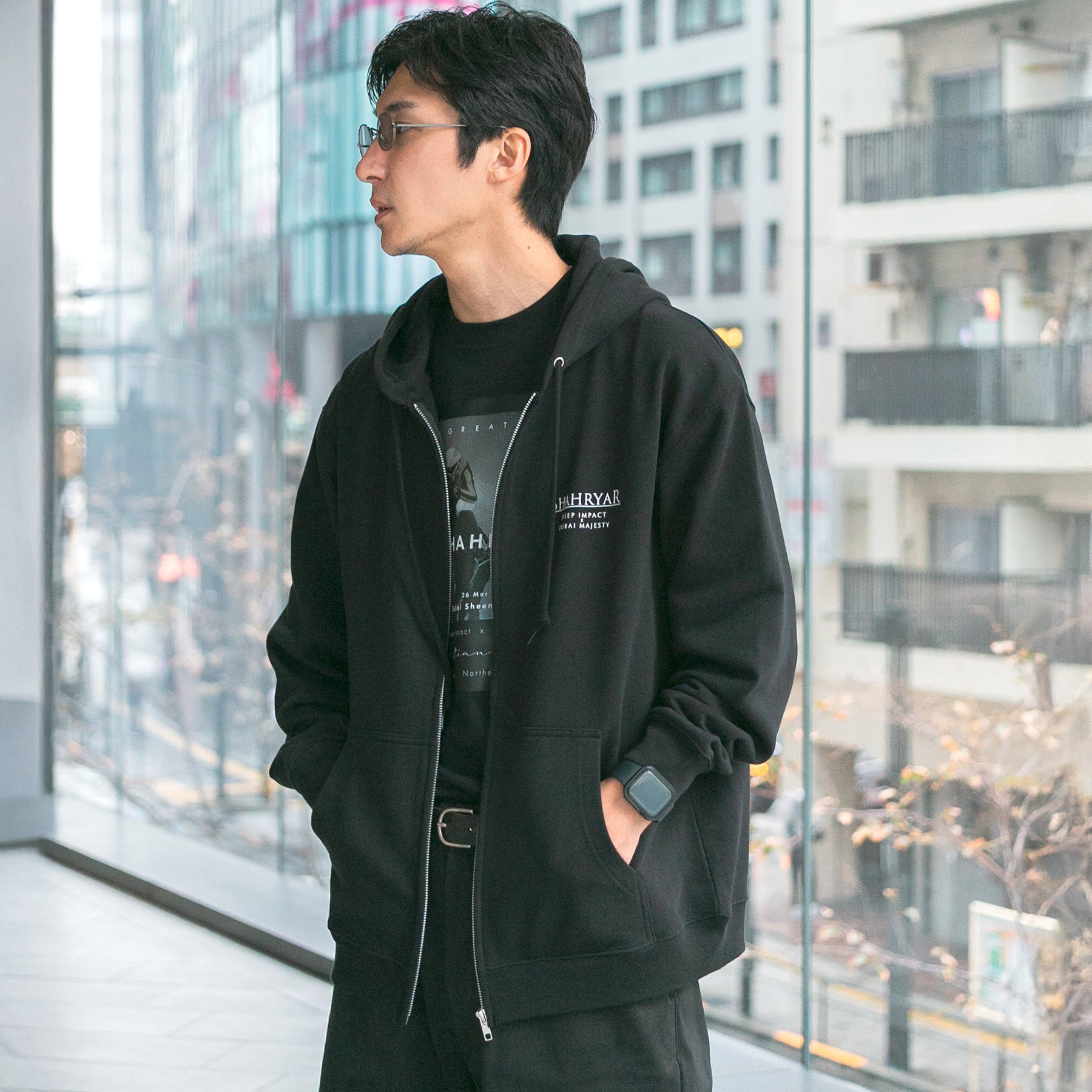 【HORSE GOODS net】シャフリヤール・TシャツA(黒)