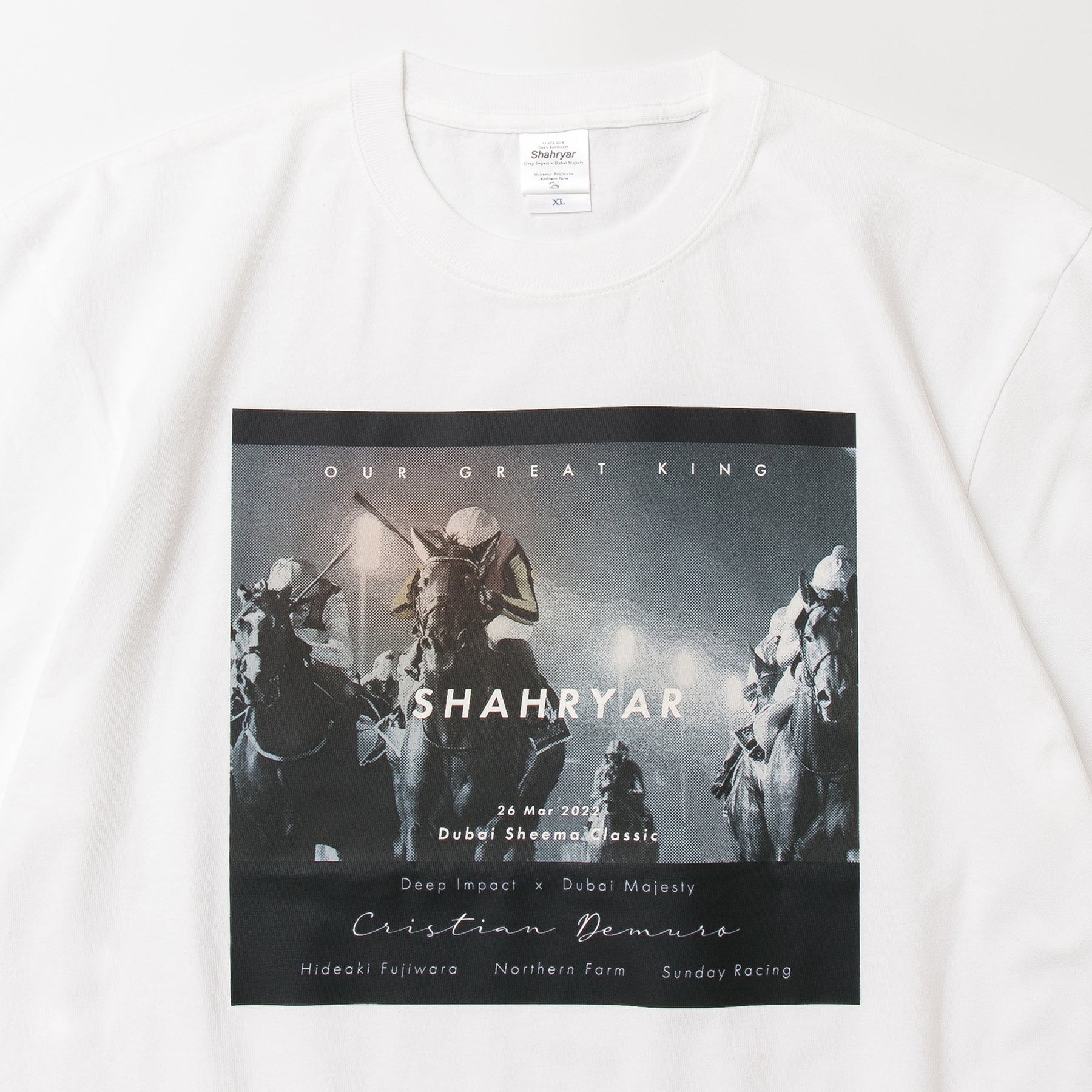 【HORSE GOODS net】シャフリヤール・TシャツA(白)