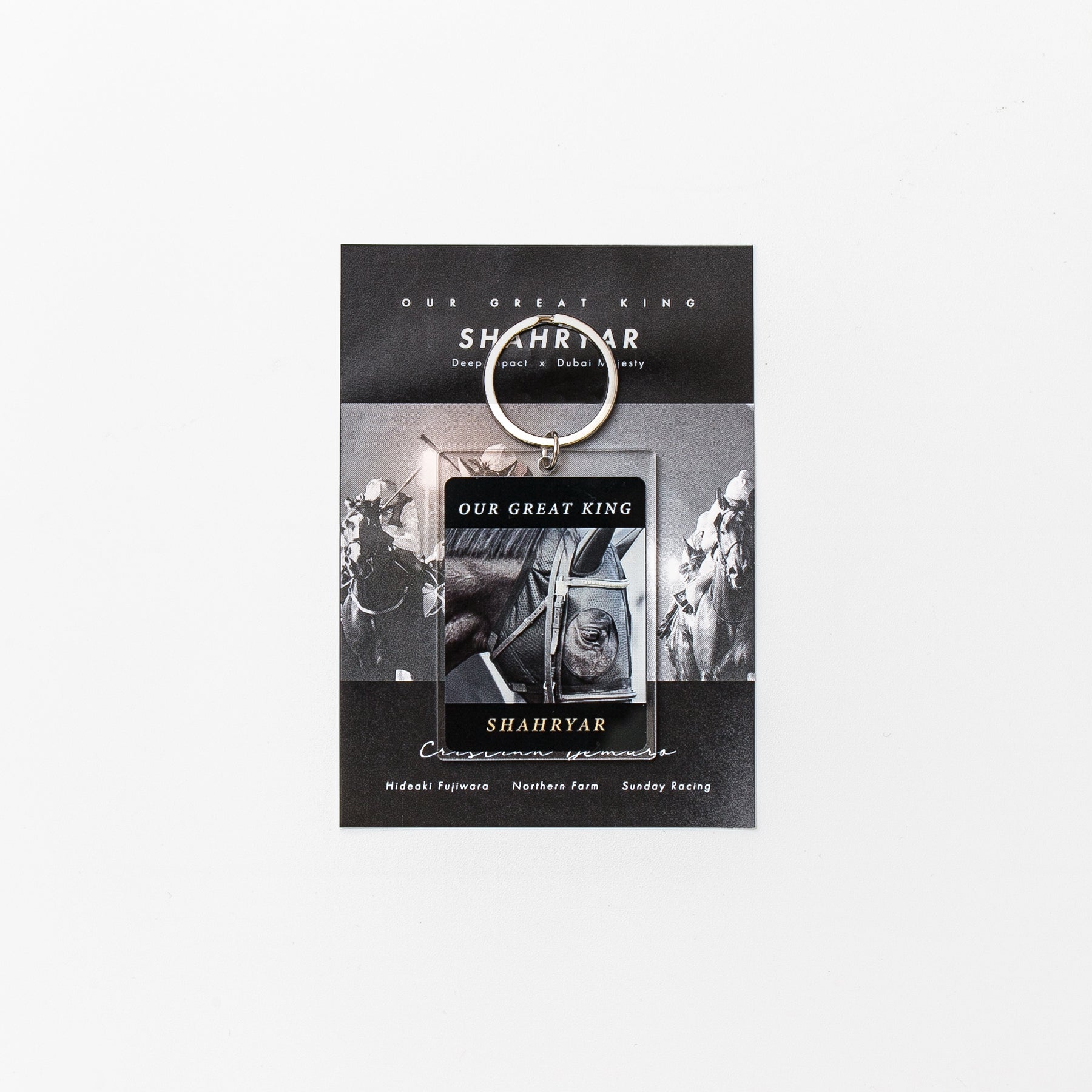 【HORSE GOODS net】シャフリヤール・アクリルキーホルダー