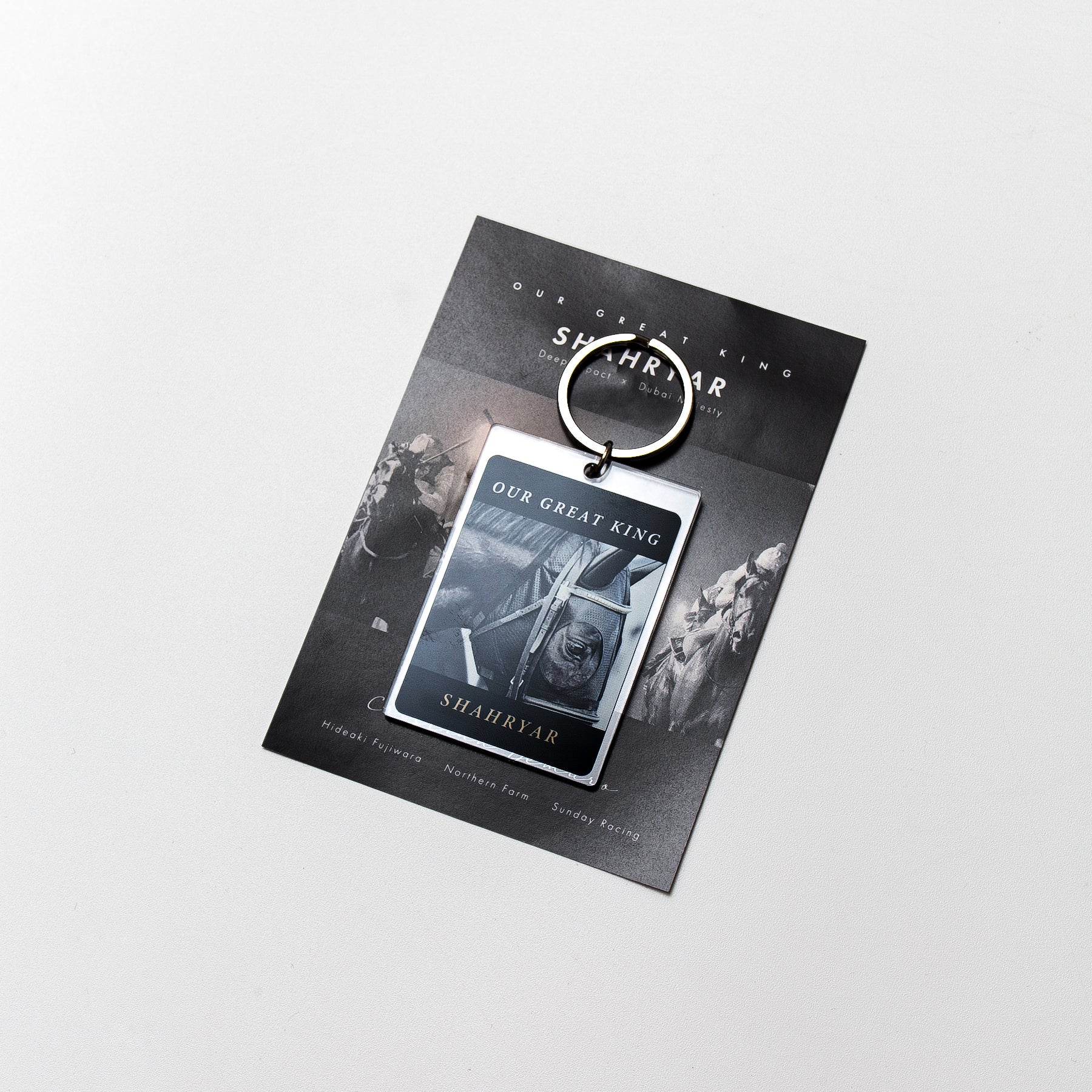 【HORSE GOODS net】シャフリヤール・アクリルキーホルダー