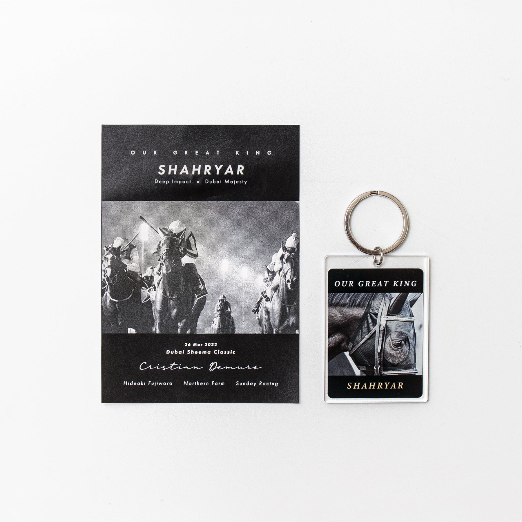 【HORSE GOODS net】シャフリヤール・アクリルキーホルダー