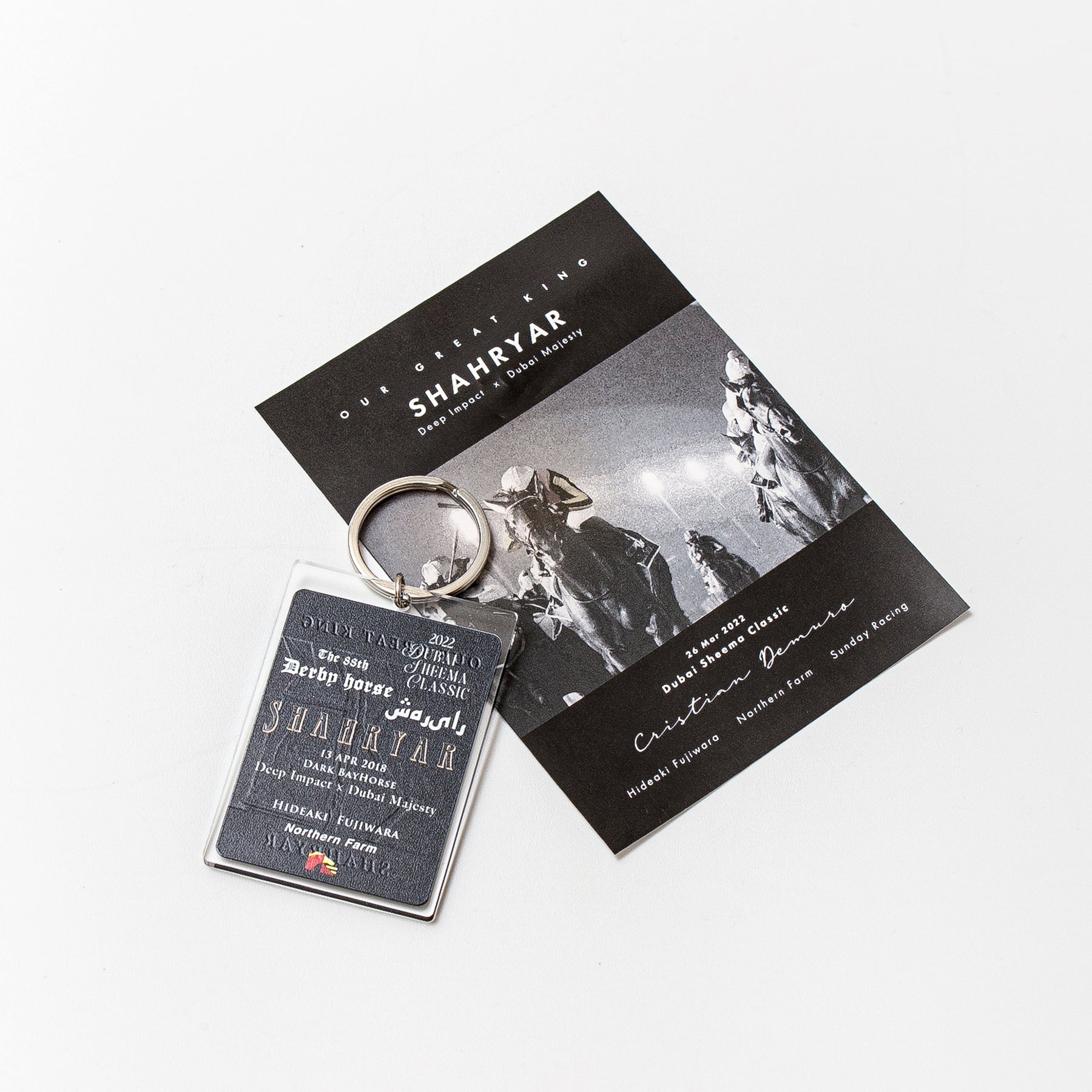 【HORSE GOODS net】シャフリヤール・アクリルキーホルダー