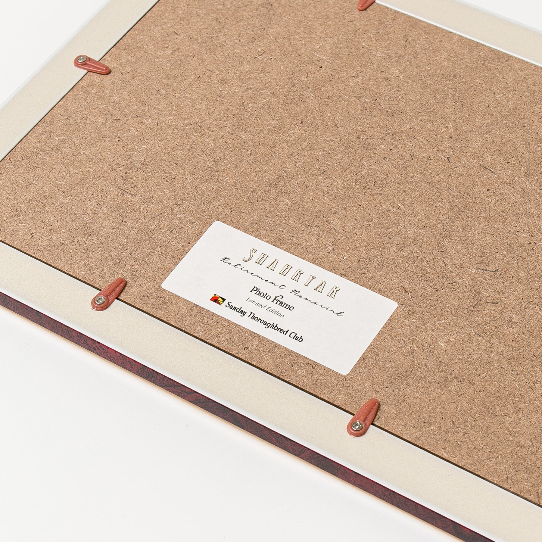 【HORSE GOODS net】シャフリヤール・引退記念写真パネル