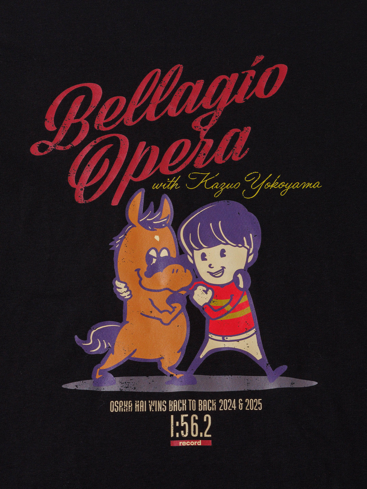 ベラジオオペラ・Tシャツ(黒)