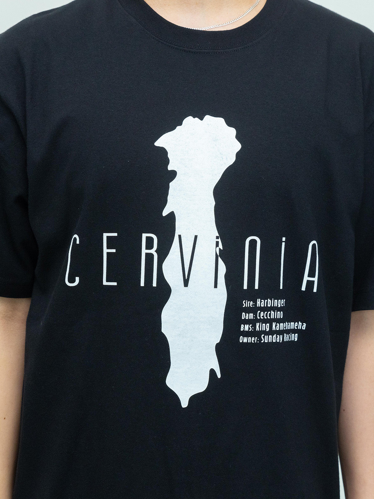 チェルヴィニア・Tシャツ(黒)