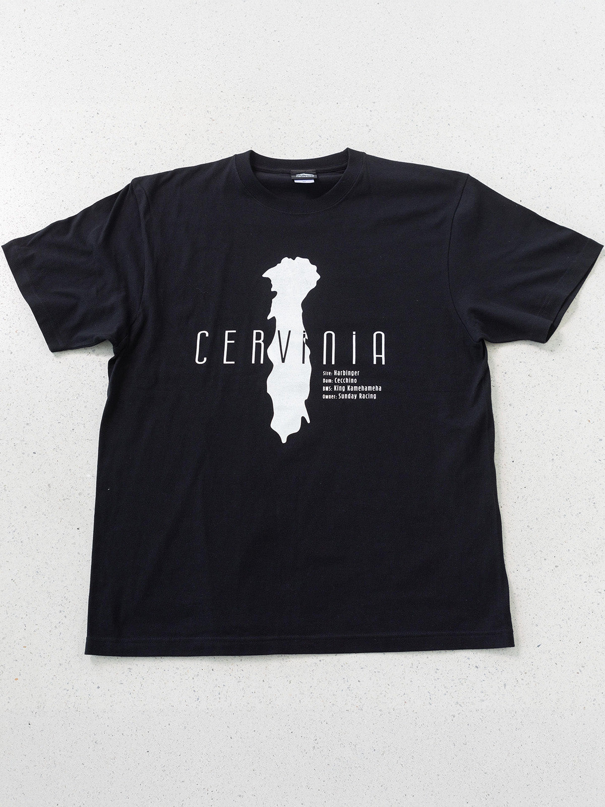 チェルヴィニア・Tシャツ(黒)