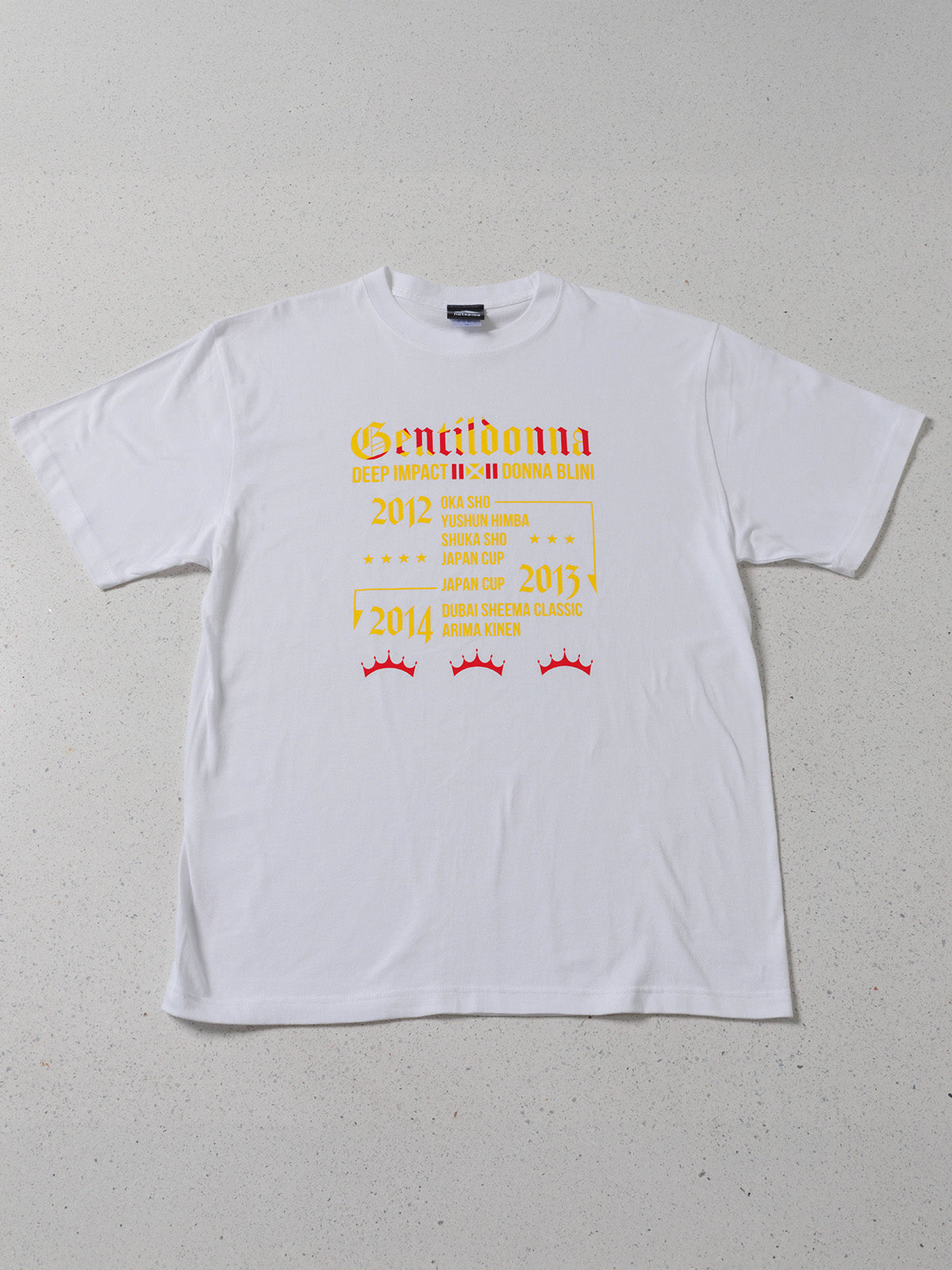 ジェンティルドンナ・Tシャツ(白)