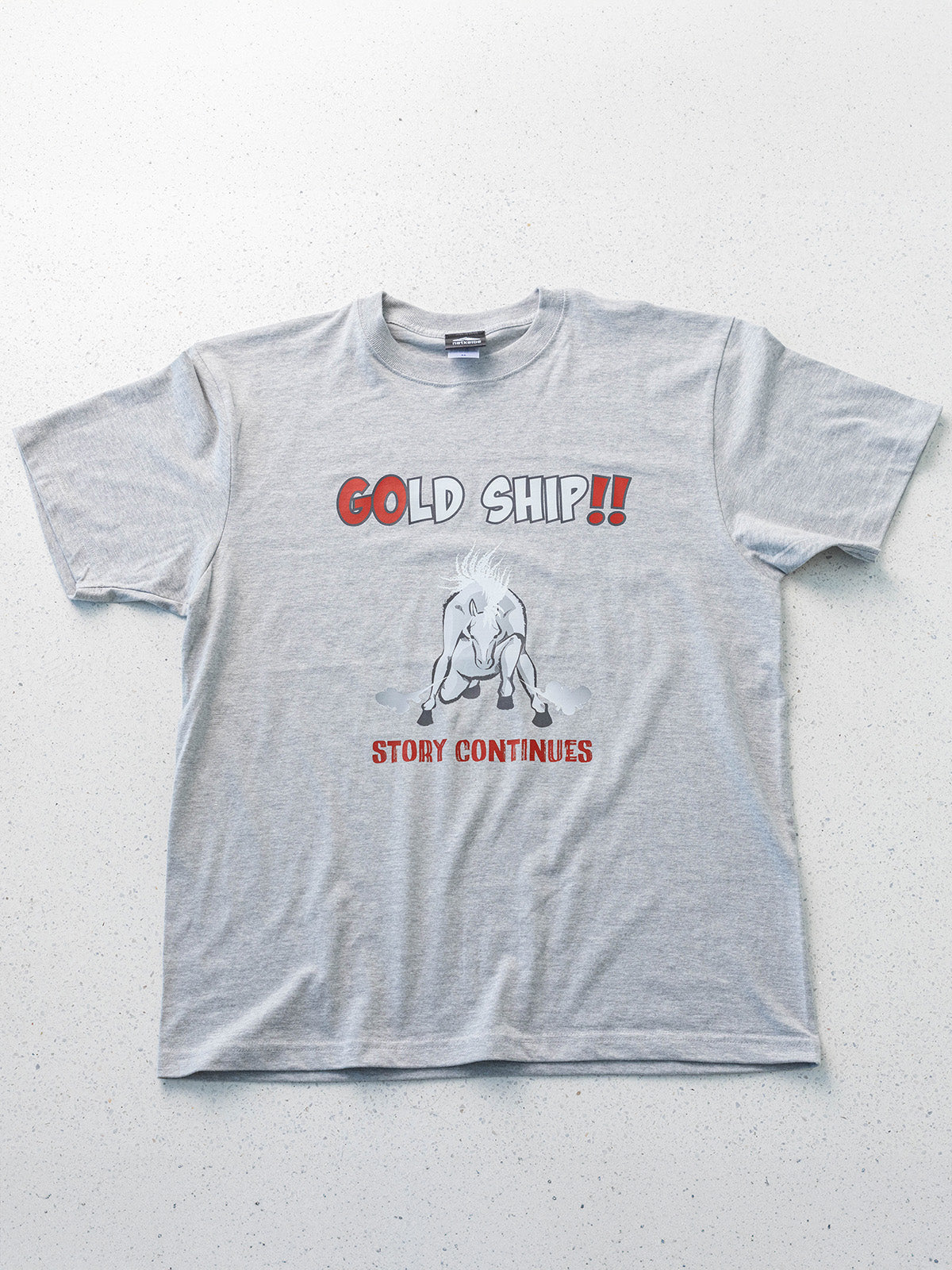 ゴールドシップ・TシャツB(グレー)