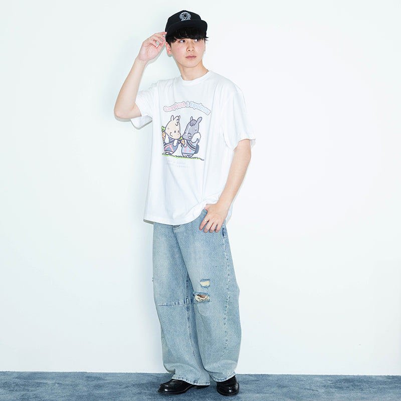 イクイノックス&ジオグリフ・Tシャツ(白)