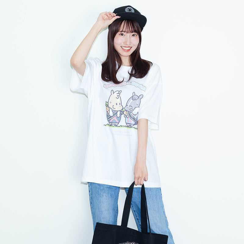 イクイノックス&ジオグリフ・Tシャツ(白)