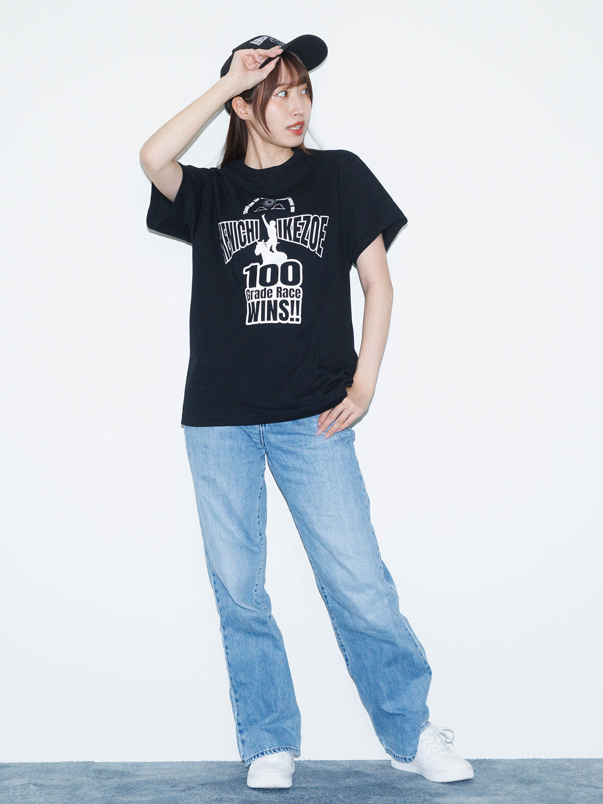 池添謙一騎手重賞100勝メモリアル・Tシャツ(黒)