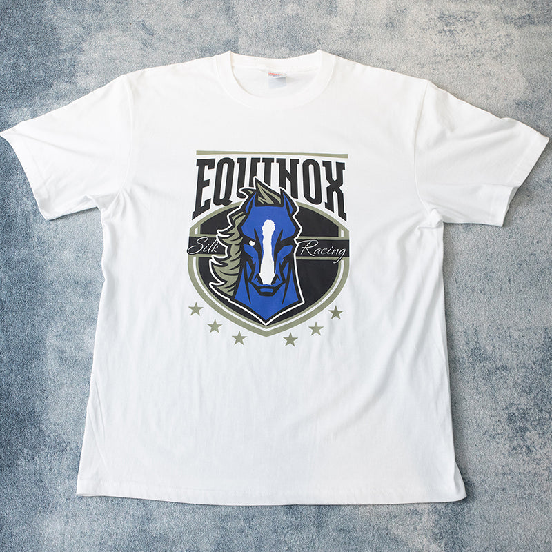 イクイノックス・Tシャツ・エンブレム(白)