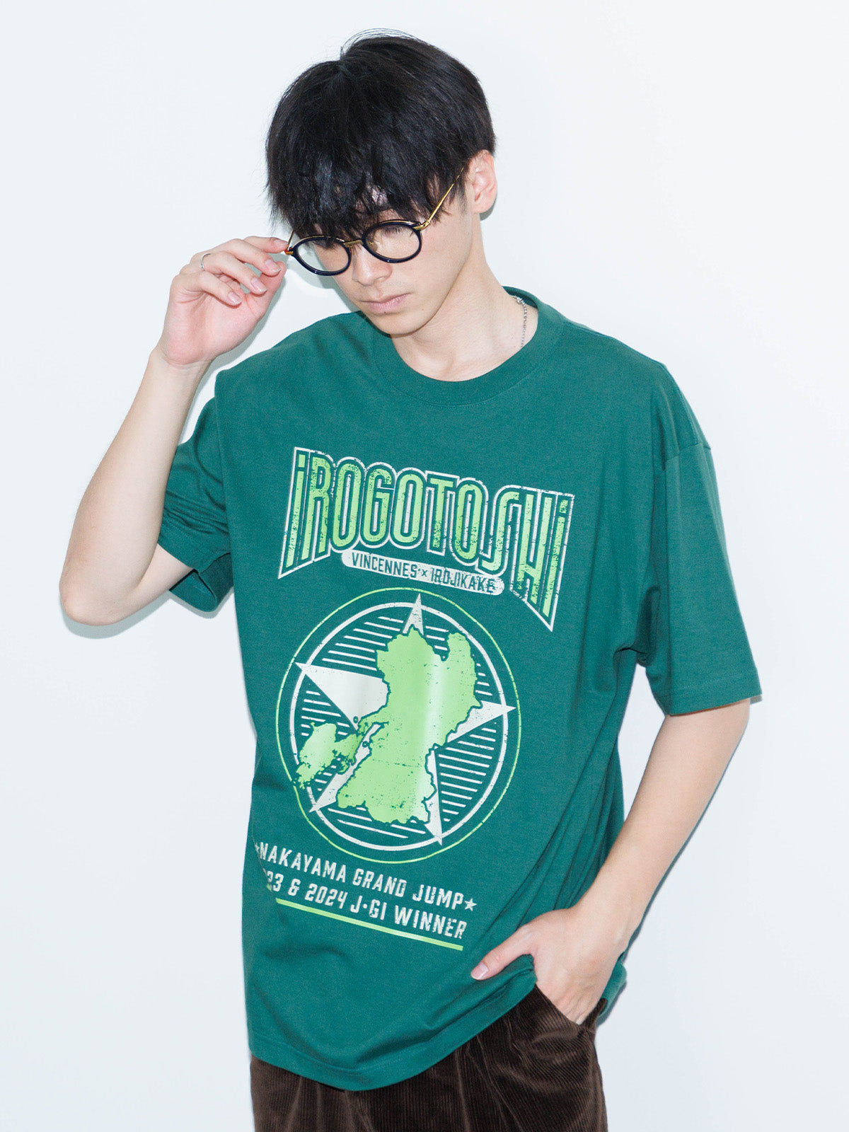 イロゴトシ・TシャツA(グリーン)