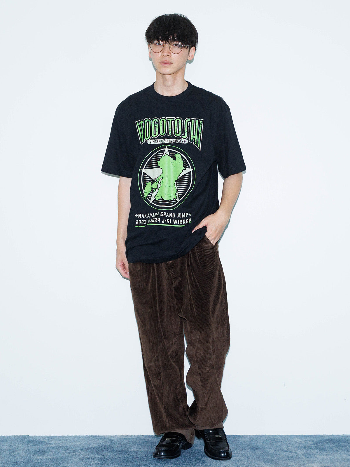 イロゴトシ・TシャツA(黒)