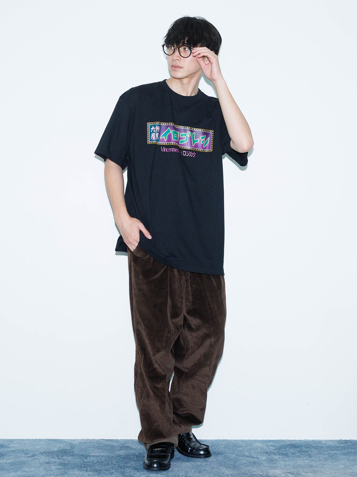 イロゴトシ・TシャツB(黒)