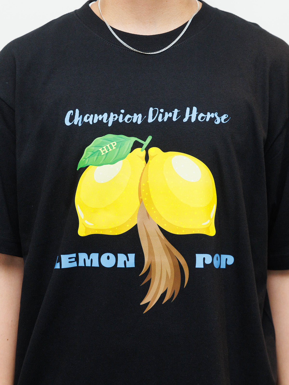 レモンポップ・TシャツA(黒)