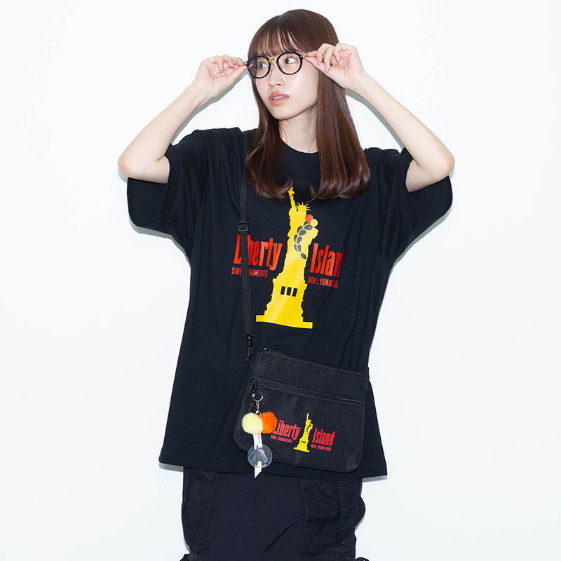 リバティアイランド・Tシャツ(黒)