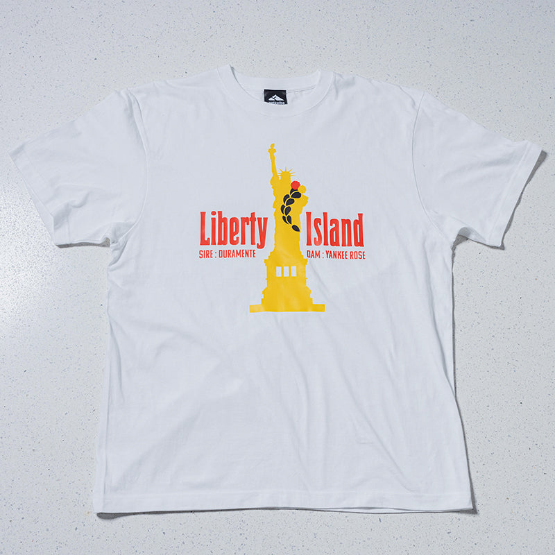 リバティアイランド・Tシャツ(白)