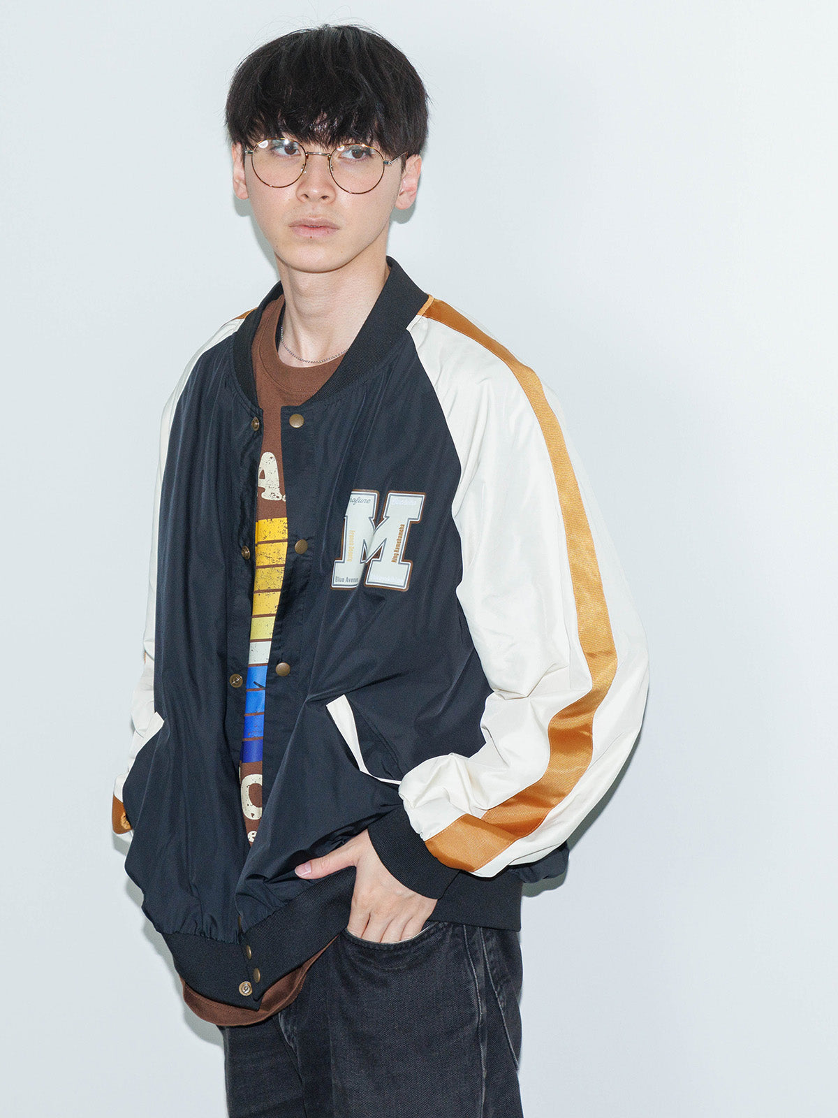 ママコチャ・ブルゾン(黒)