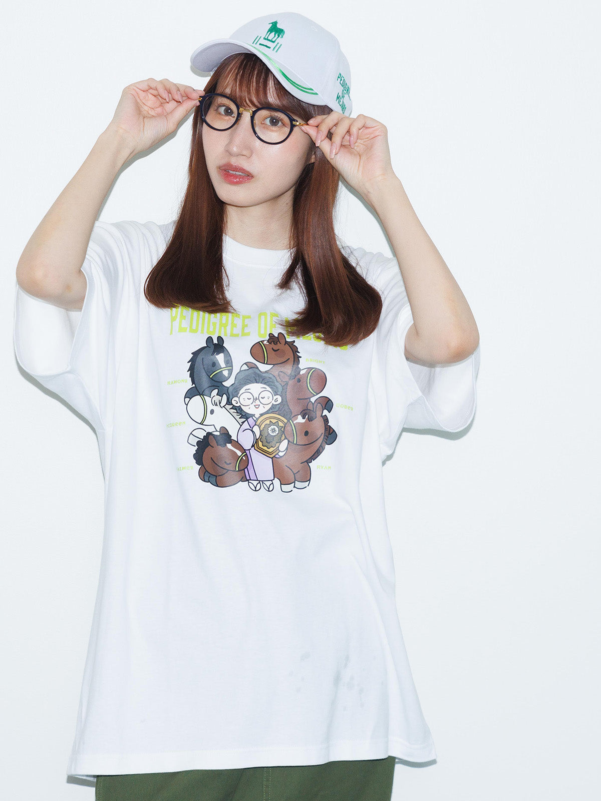 Teamメジロ・Tシャツ(白)