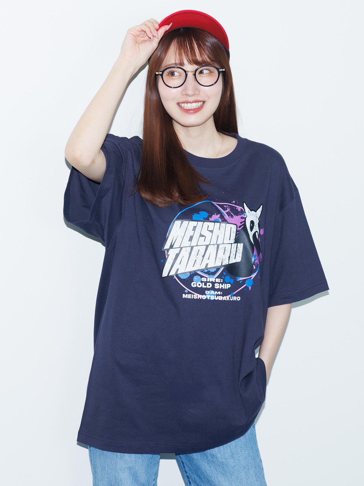 メイショウタバル・Tシャツ(ネイビー)