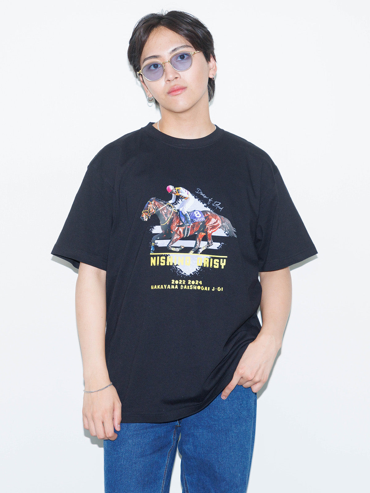 ニシノデイジー・Tシャツ(黒)