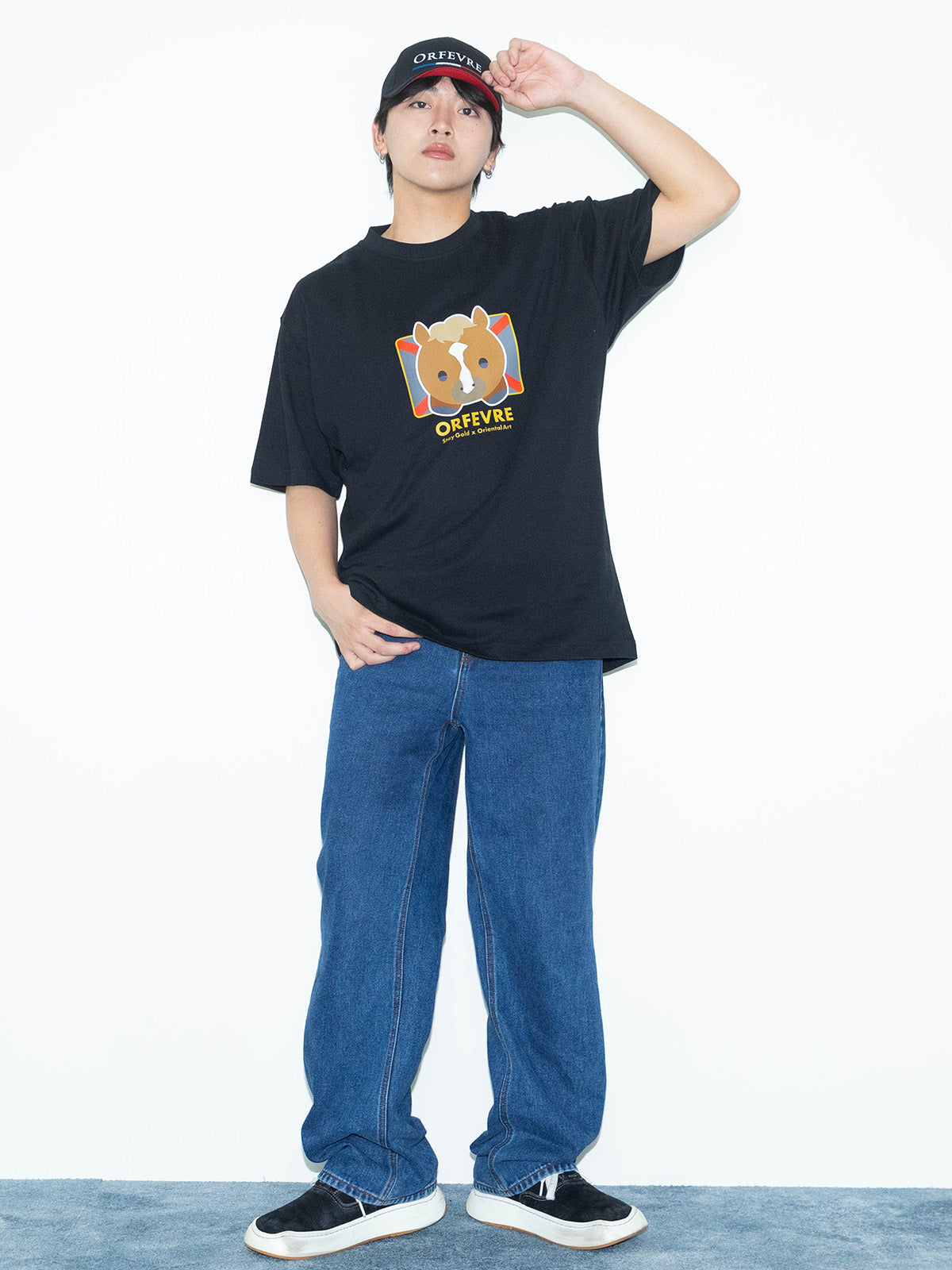 オルフェーヴル・TシャツB(黒)