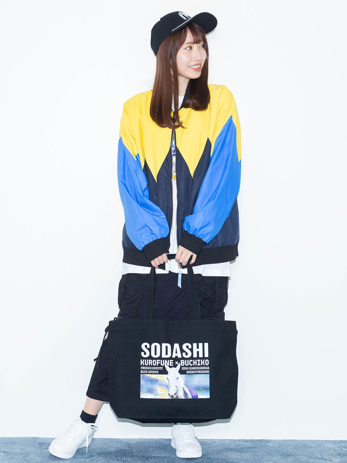 ソダシ・勝負服リバーシブルブルゾン(黒)
