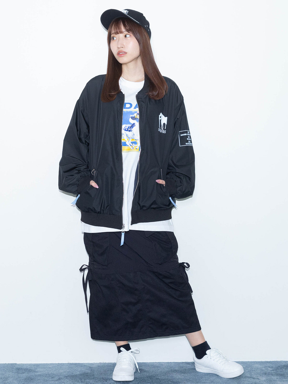 ソダシ・勝負服リバーシブルブルゾン(黒)