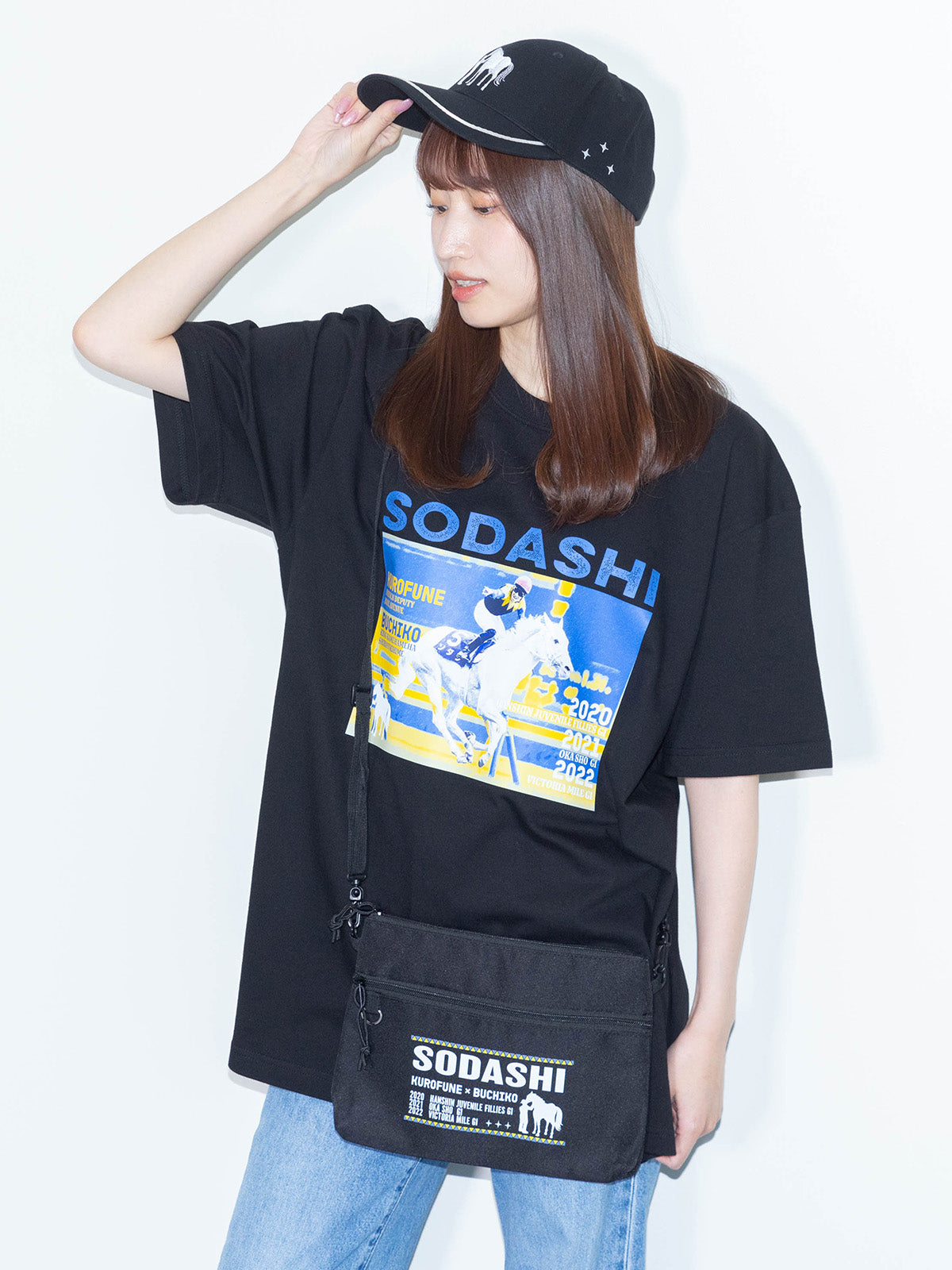 ソダシ・Tシャツ(黒)