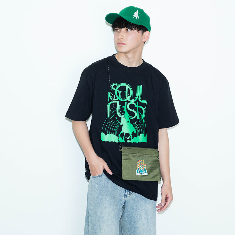 ソウルラッシュ・Tシャツ(黒)