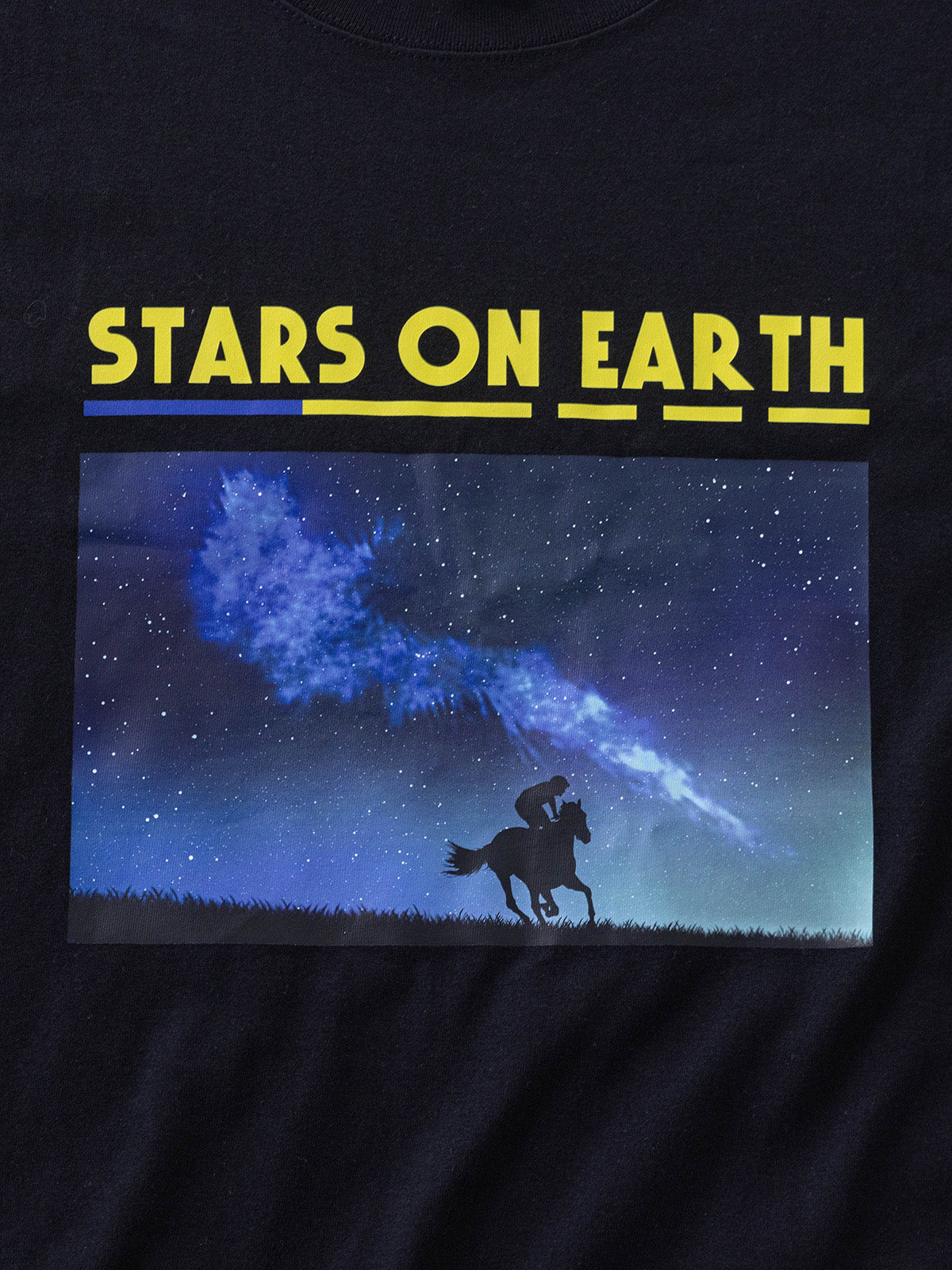 スターズオンアース・Tシャツ(黒)