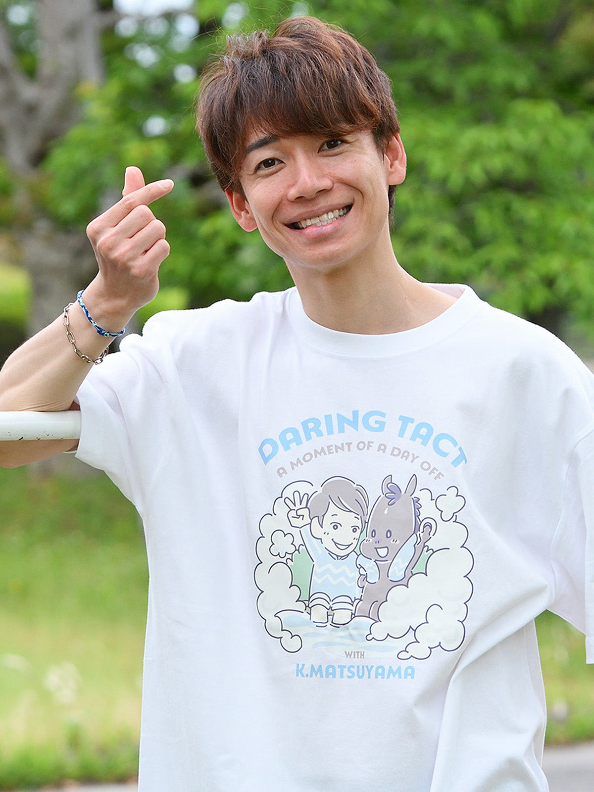 デアリングタクト・Tシャツ(白)
