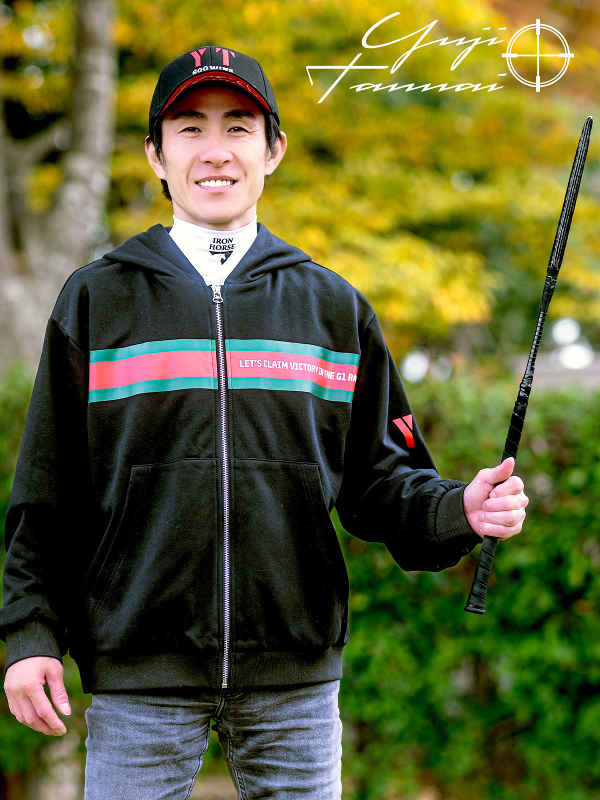 丹内祐次騎手600勝メモリアル・ジップアップパーカー