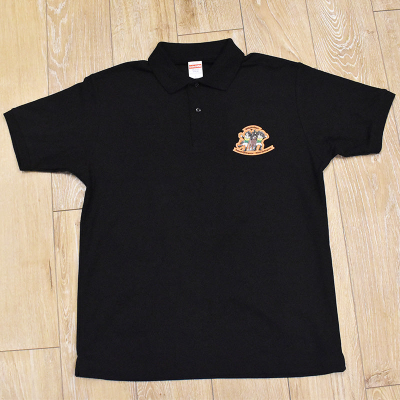 タイトルホルダー・ポロシャツ(黒)