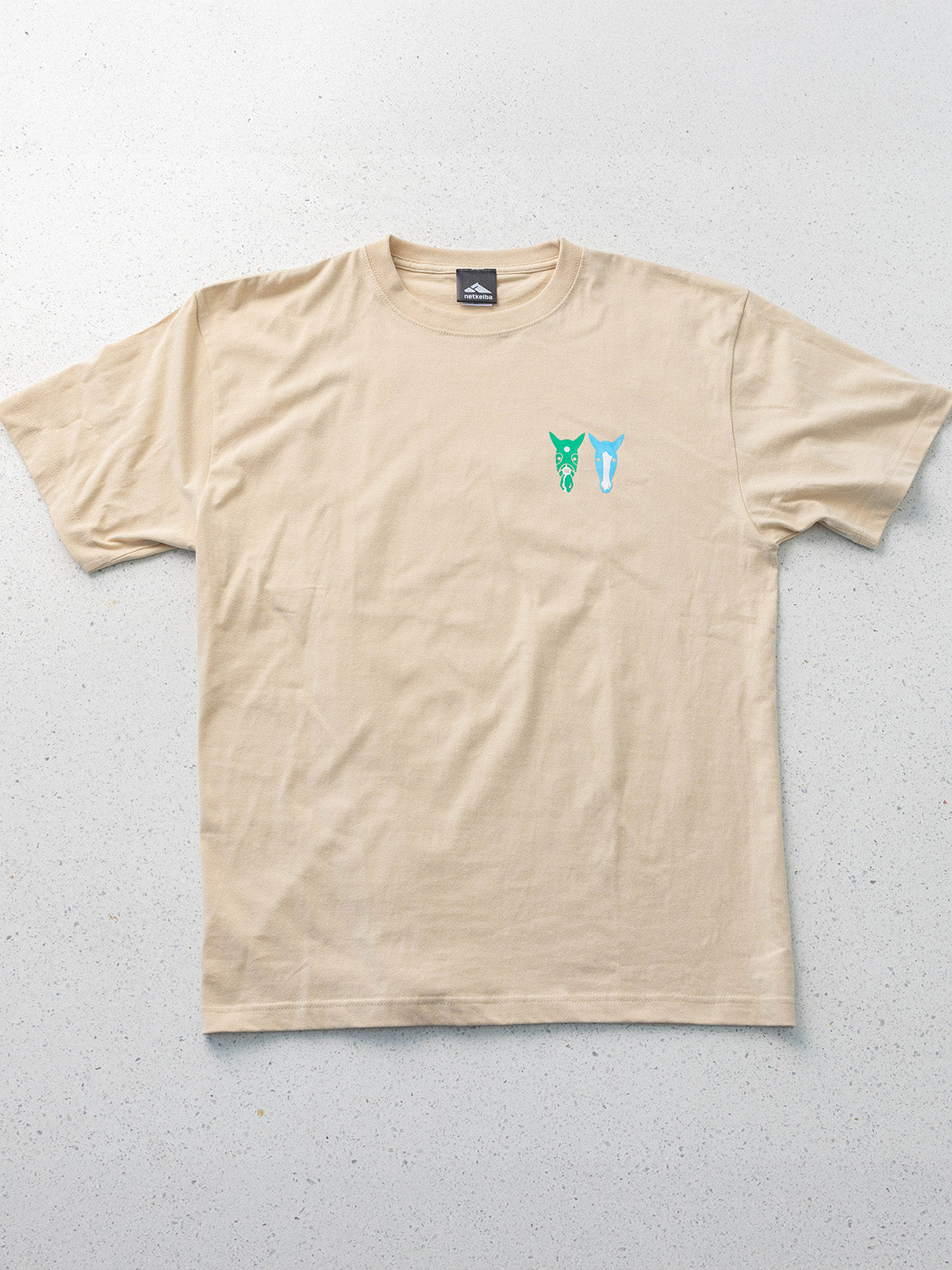メロディーレーン&タイトルホルダー・Tシャツ(ベージュ)