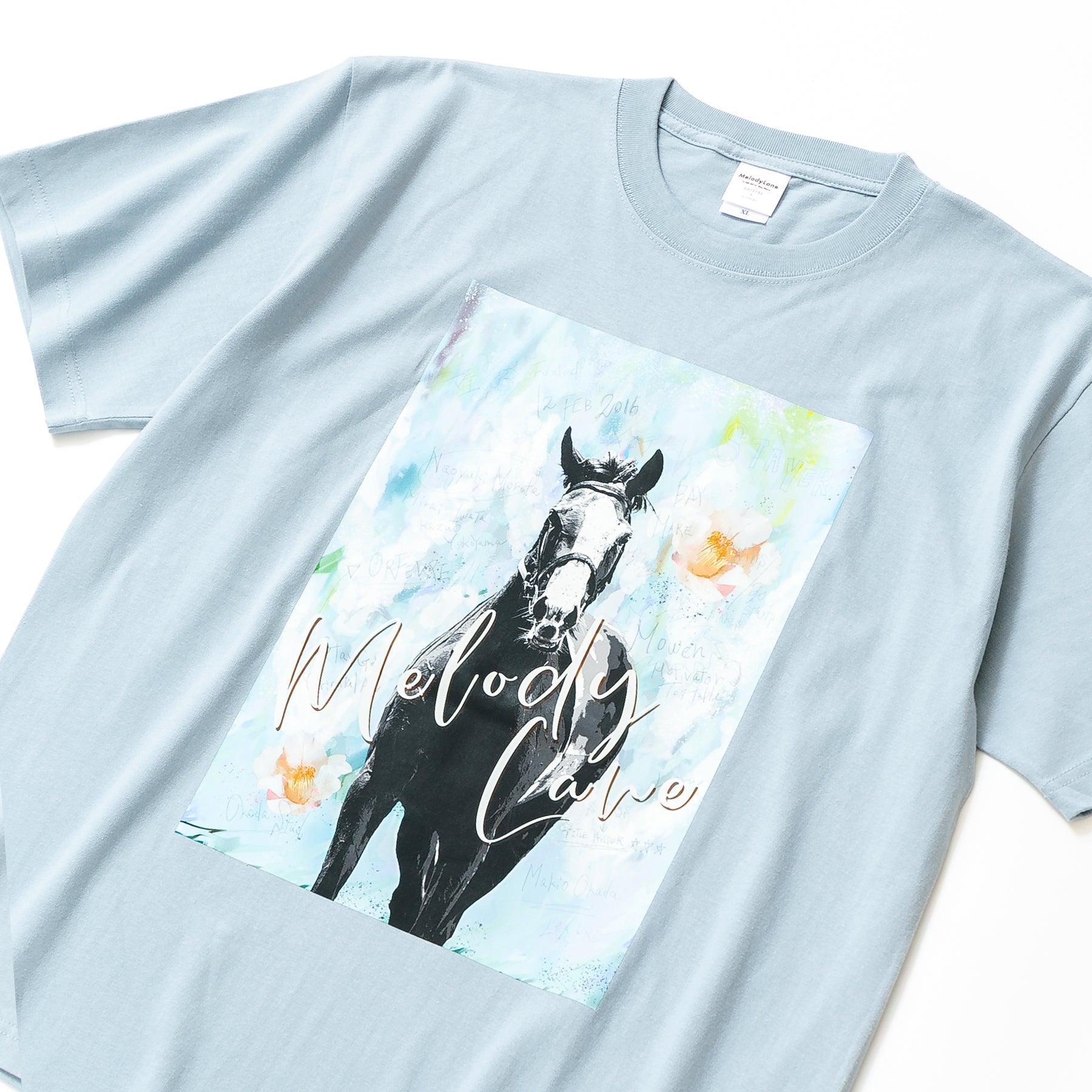 【HORSE GOODS net】メロディーレーン・TシャツA(青)