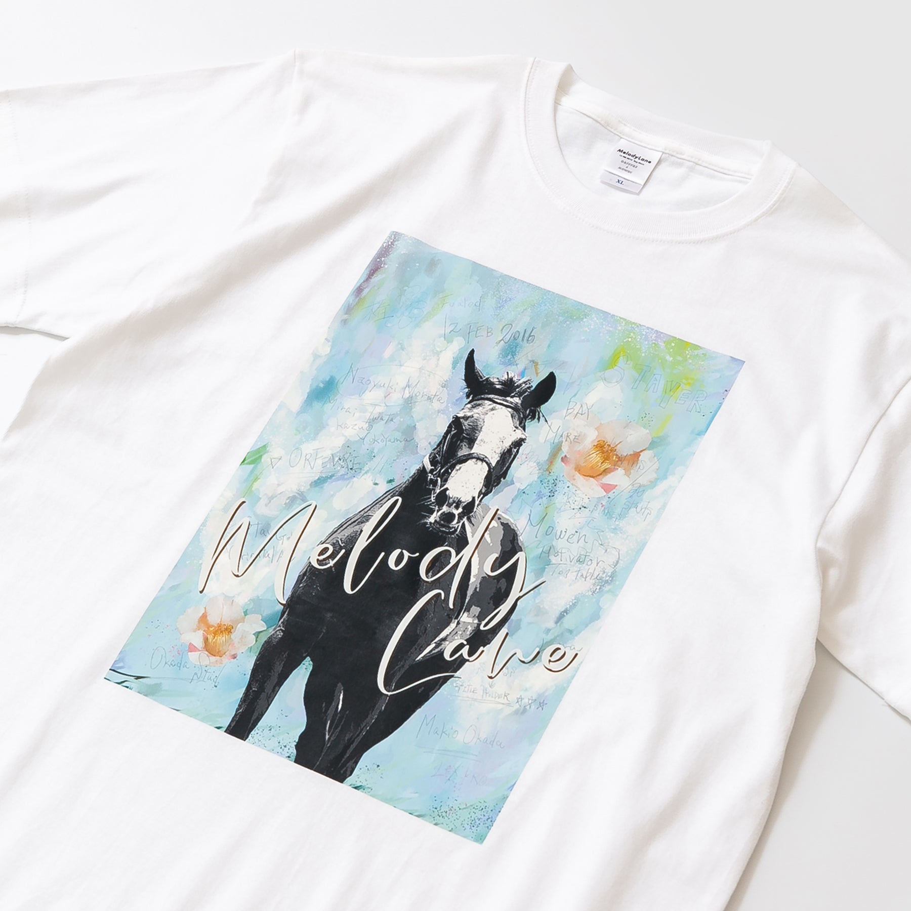 【HORSE GOODS net】メロディーレーン・TシャツA(白)