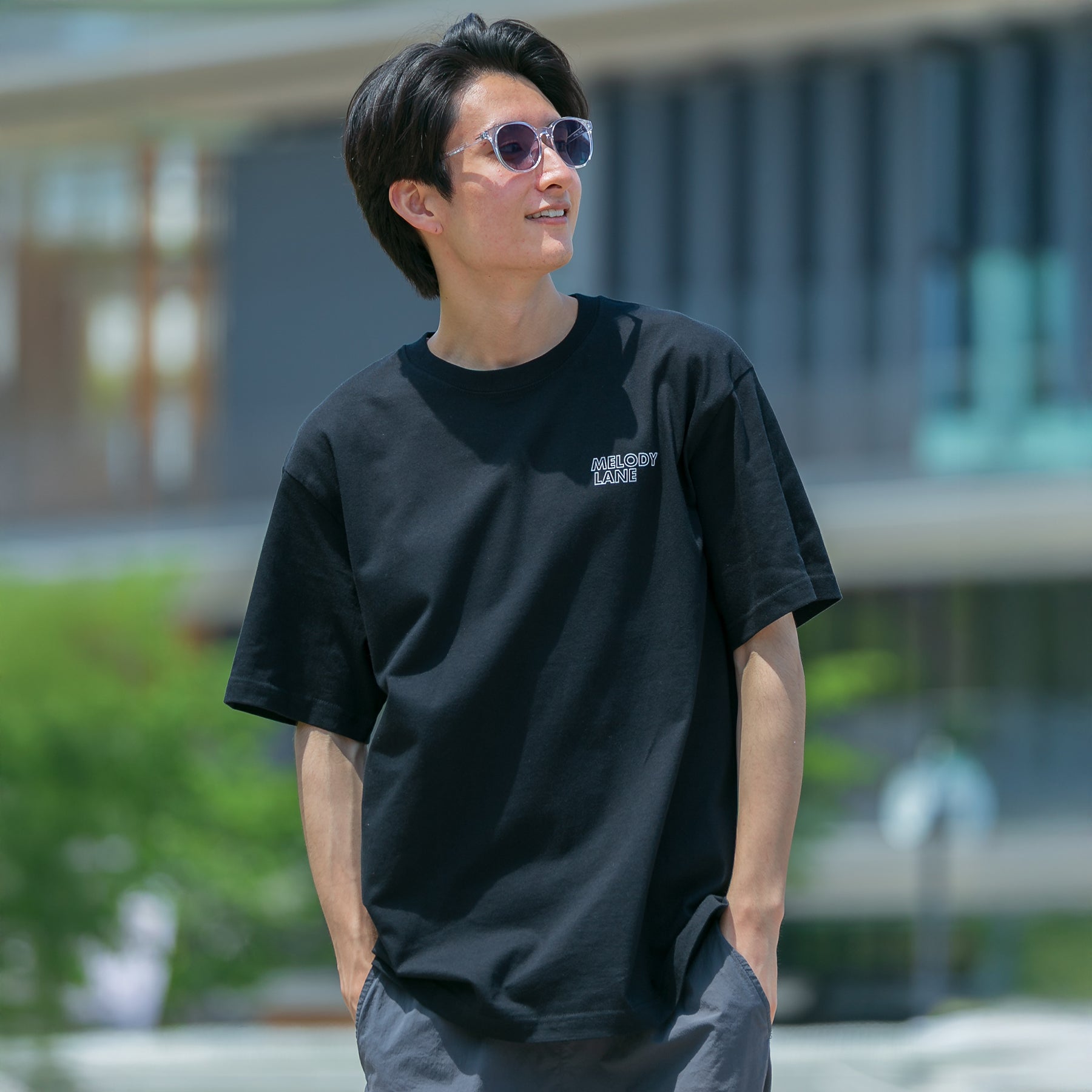【HORSE GOODS net】メロディーレーン・TシャツC(黒)