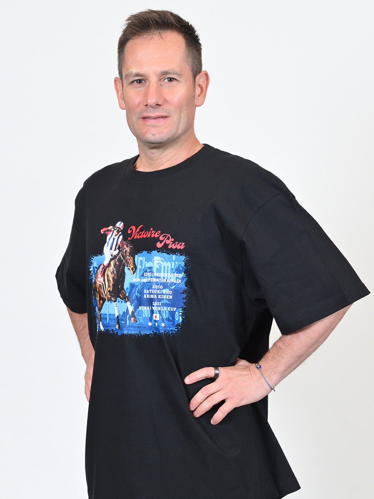 ヴィクトワールピサ・Tシャツ(黒)