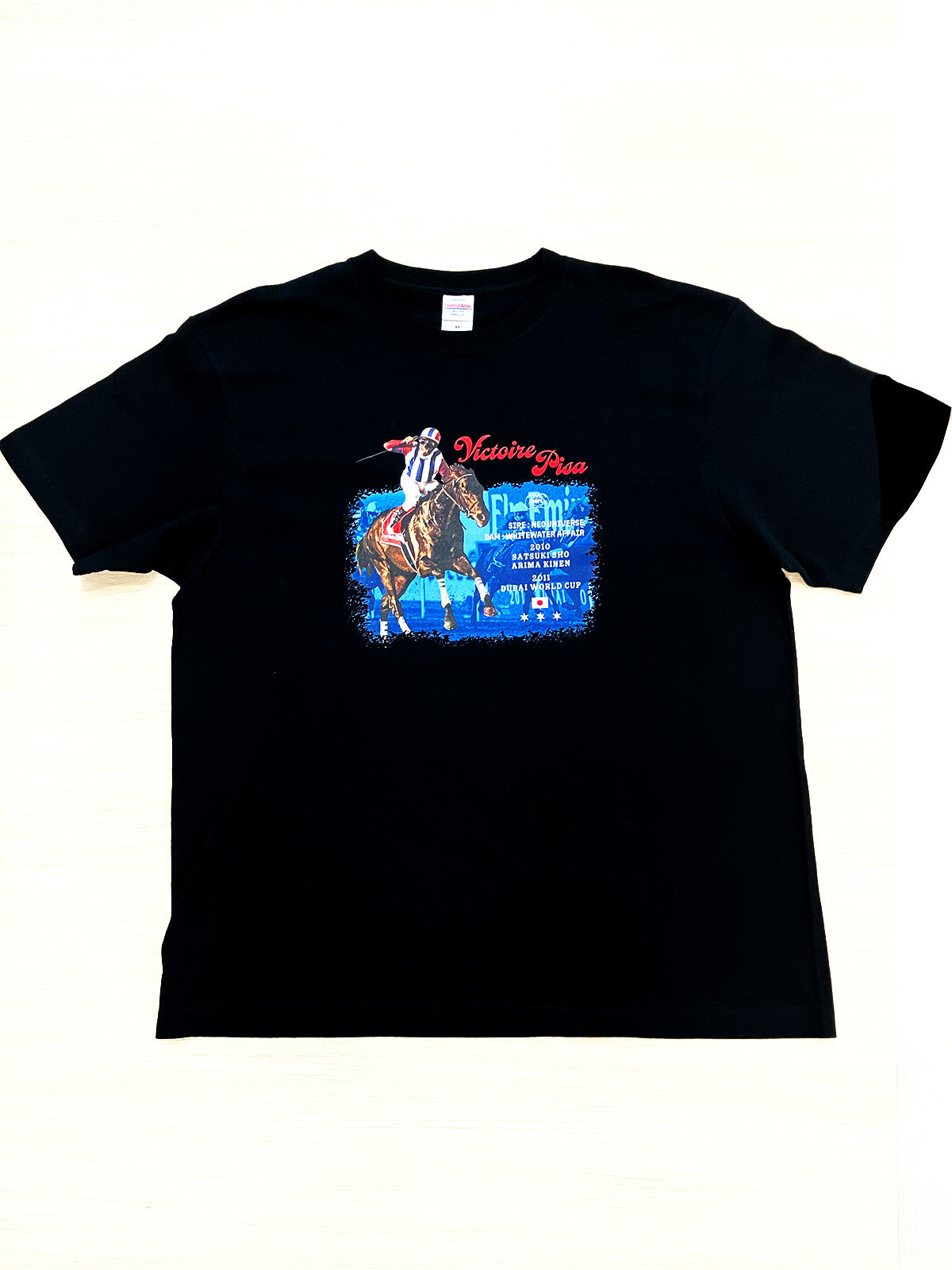 ヴィクトワールピサ・Tシャツ(黒)