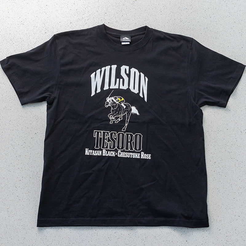 ウィルソンテソーロ・Tシャツ(黒)