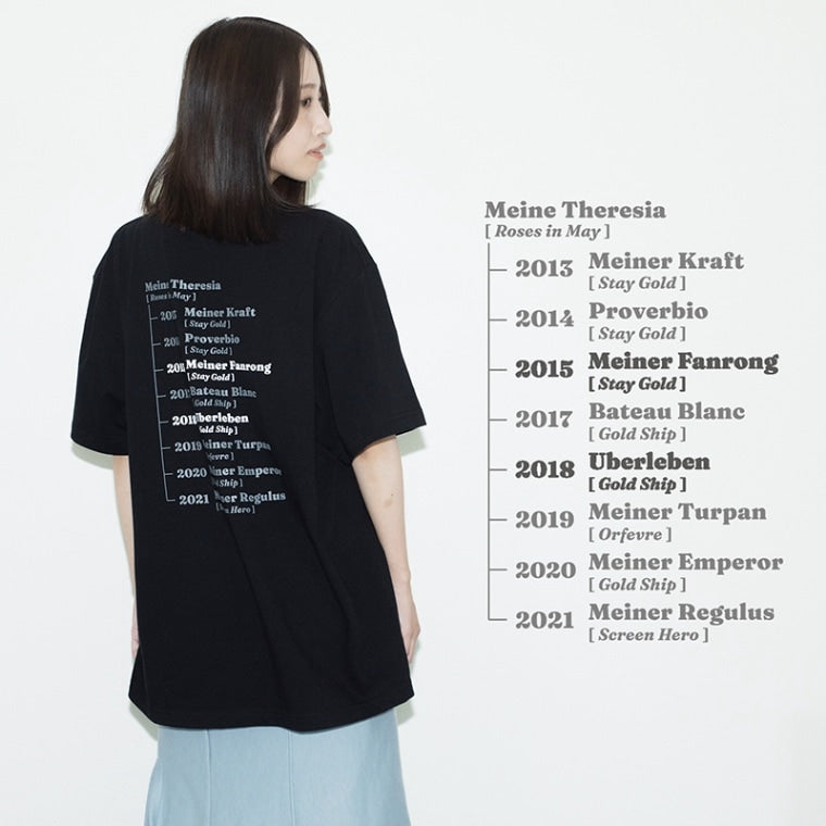 マイネルファンロン＆ユーバーレーベンTシャツ(黒)
