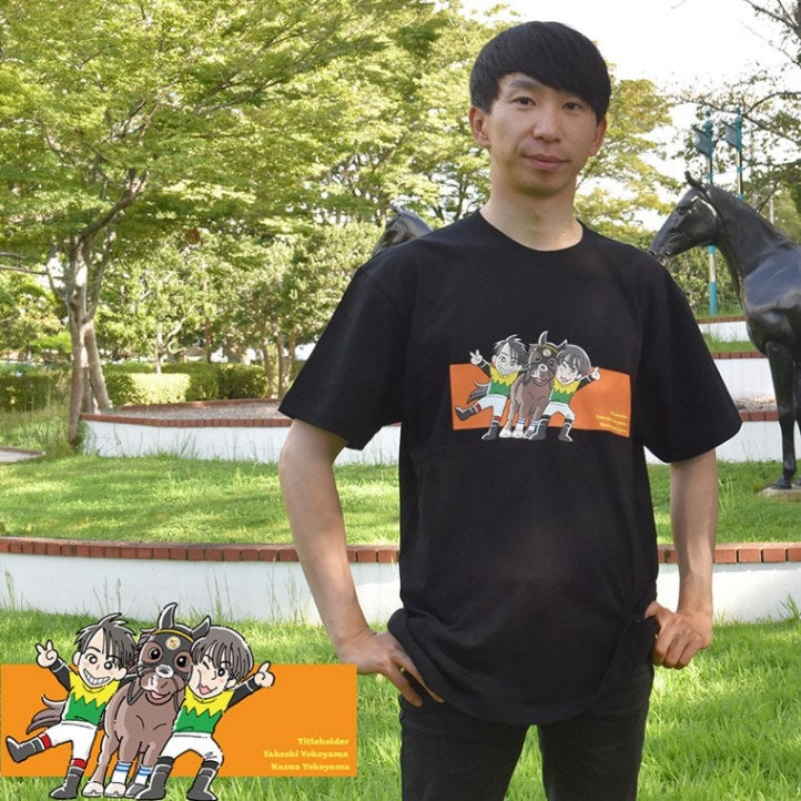 タイトルホルダー･Tシャツ(黒)